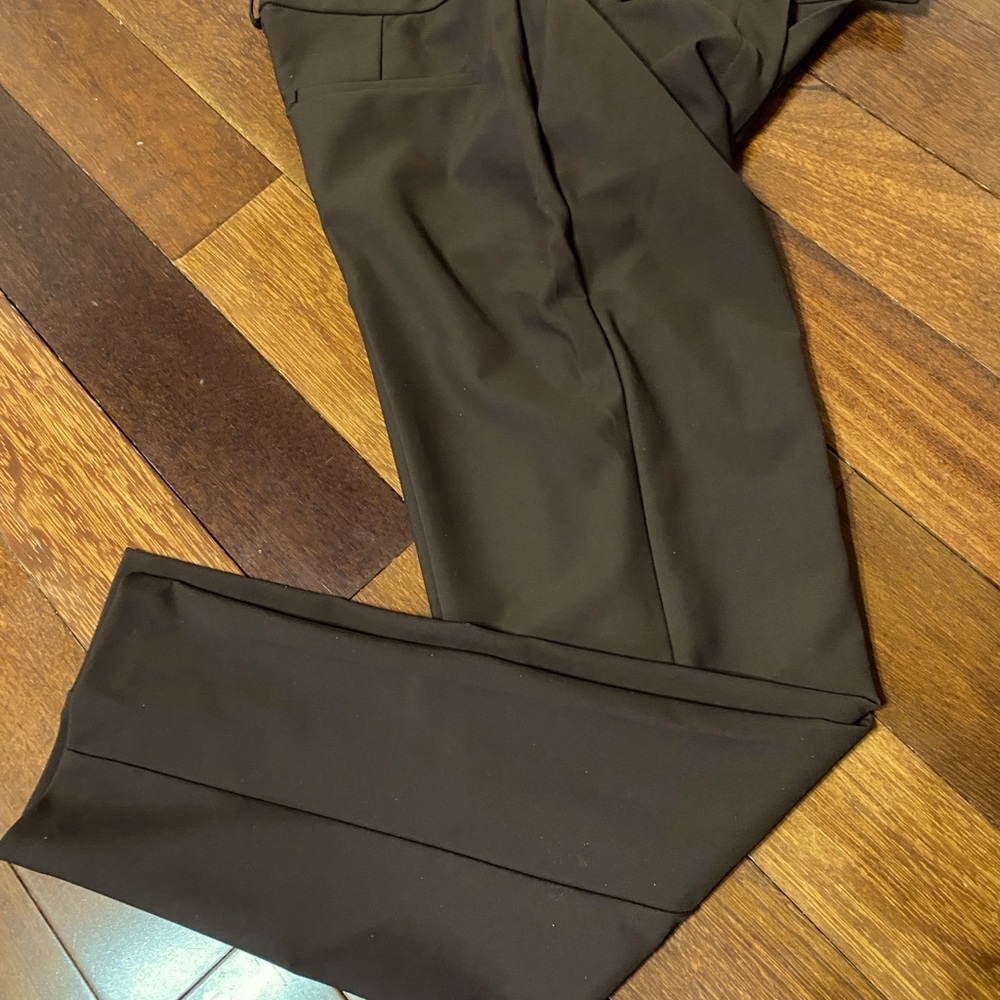 Women’s Straight Leg Pants, Brown, Size 2